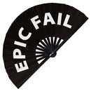 Epic Fail Bamboo Hand Fan