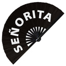 Señorita Bamboo Hand Fan