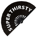 Super Thirsty Bamboo Hand Fan