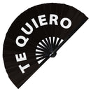 Te quiero Bamboo Hand Fan