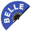 Belle Bamboo hand fan
