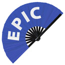 Epic Bamboo Hand Fan