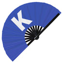 K Bamboo Hand Fan