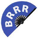 Brrr Bamboo hand fan