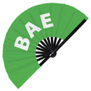 Bae Babe Bamboo hand fan