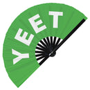 YEET Bamboo clack fan