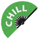 Chill Bamboo hand fan