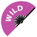 Wild Bamboo hand fan