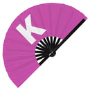K Bamboo Hand Fan