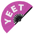 YEET Bamboo clack fan