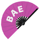 Bae Babe Bamboo hand fan