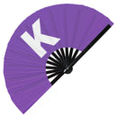 K Bamboo Hand Fan