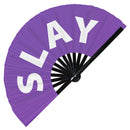 Slay Bamboo Hand Fan