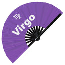 Virgo Zodiac Sign Hand Fan
