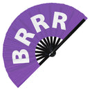 Brrr Bamboo hand fan