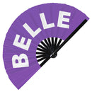 Belle Bamboo hand fan