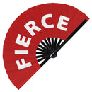 Fierce Bamboo Hand Fan