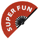 Super Fun Bamboo Hand Fan