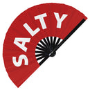 Salty Bamboo Hand Fan