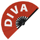 Diva Bamboo Hand Fan