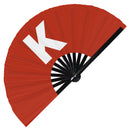 K Bamboo Hand Fan