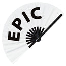 Epic Bamboo Hand Fan