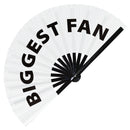 Biggest Fan Bamboo hand fan