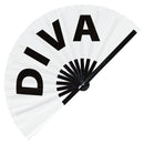 Diva Bamboo Hand Fan
