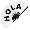 Hola Bamboo Hand Fan