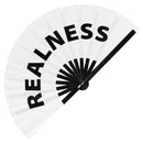 Realness Bamboo Hand Fan