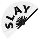 Slay Bamboo Hand Fan