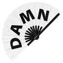 Damn Bamboo Hand Fan