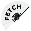 Fetch Bamboo Hand Fan
