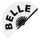 Belle Bamboo hand fan