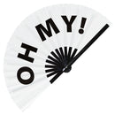 Oh My Bamboo Hand Fan