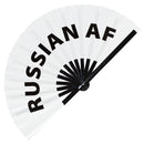 Russian AF Bamboo Hand Fan