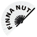 Finna Nut Bamboo Hand Fan