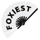 Foxiest Bamboo Hand Fan