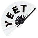 YEET Bamboo clack fan