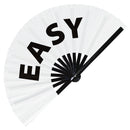 Easy Bamboo Hand Fan