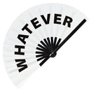 Whatever Bamboo foldable Hand Fan