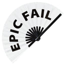 Epic Fail Bamboo Hand Fan