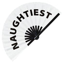 Naughtiest Bamboo Hand Fan
