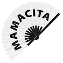 Mamacita Bamboo Hand Fan