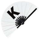 K Bamboo Hand Fan
