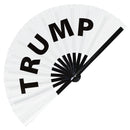 Trump Foldable Large Handheld Fan