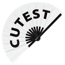 Cutest Bamboo Hand Fan