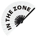In the zone Bamboo Hand Fan