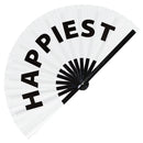 Happiest Bamboo Hand Fan