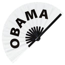 Obama Bamboo Hand Fan